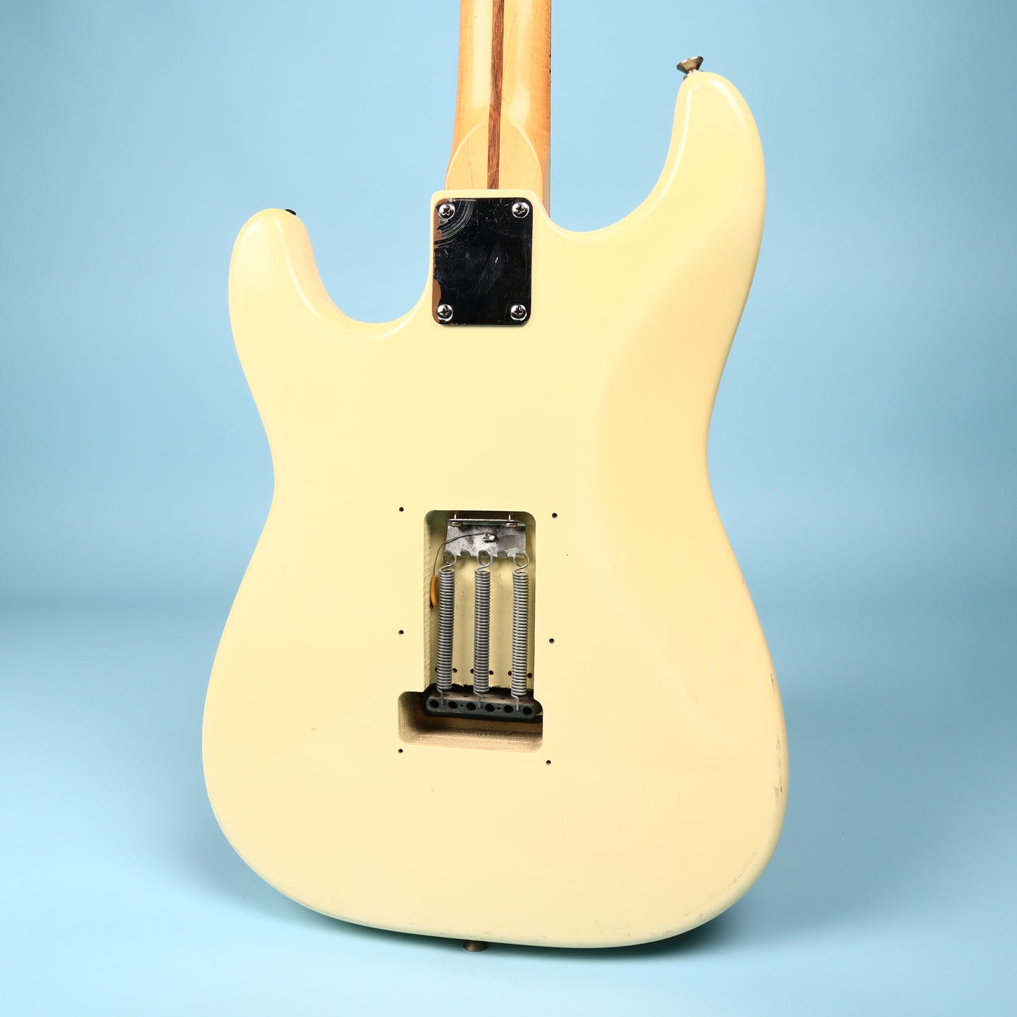 1992 Squier MIK Stratocaster Korea Off-White Maple Neck