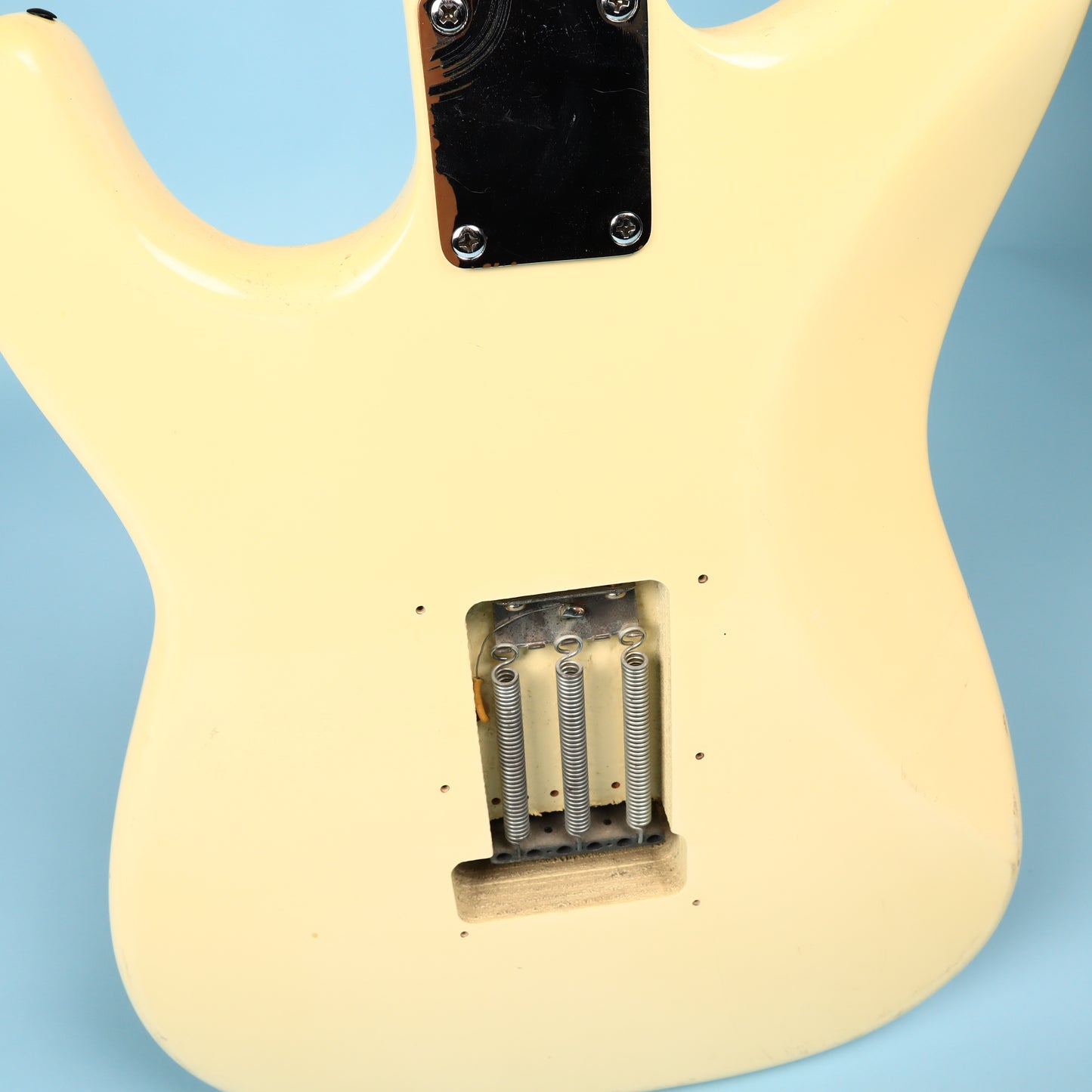 1992 Squier MIK Stratocaster Korea Off-White Maple Neck