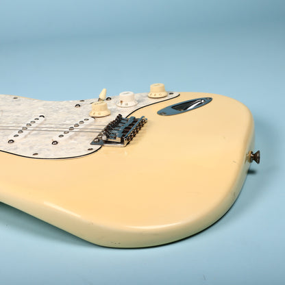 1992 Squier MIK Stratocaster Korea Off-White Maple Neck