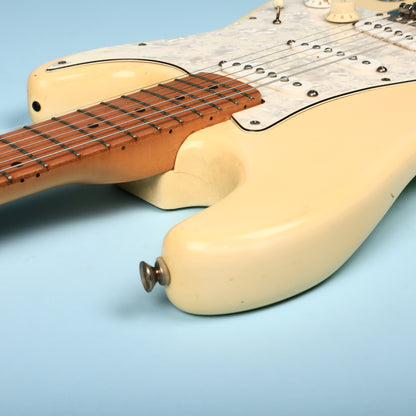 1992 Squier MIK Stratocaster Korea Off-White Maple Neck