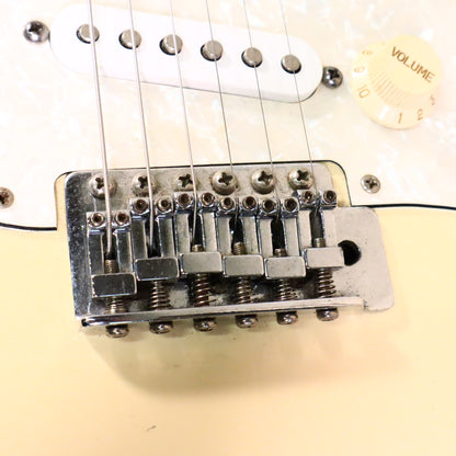 1992 Squier MIK Stratocaster Korea Off-White Maple Neck