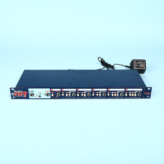 Radial Engineering JD7 Injector Guitar Signal Distribution System w/ Power