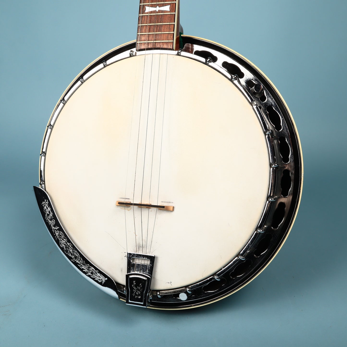 Alvarez Bow Tie Seahorse Deluxe 1970s Banjo - Maple