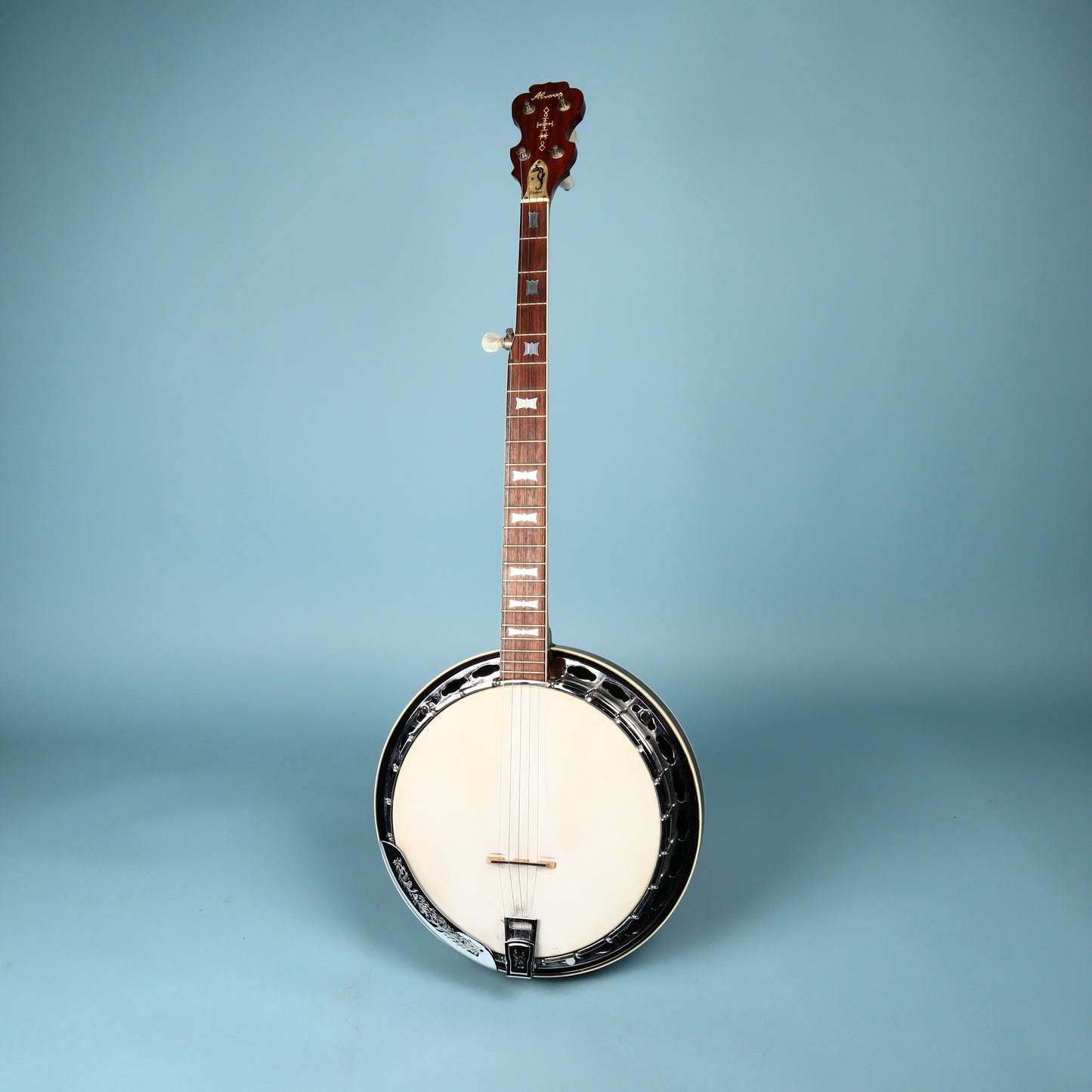 Alvarez Bow Tie Seahorse Deluxe 1970s Banjo - Maple