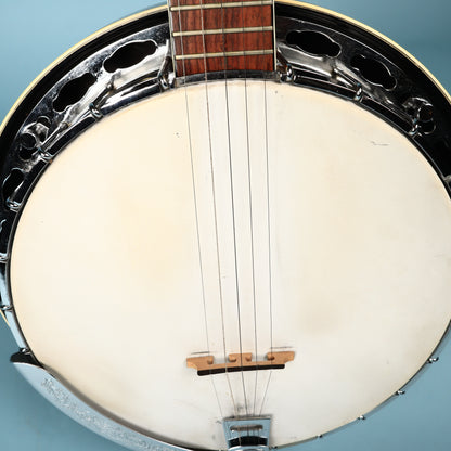 Alvarez Bow Tie Seahorse Deluxe 1970s Banjo - Maple