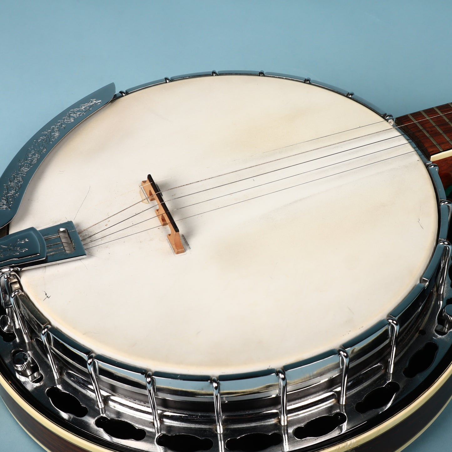 Alvarez Bow Tie Seahorse Deluxe 1970s Banjo - Maple