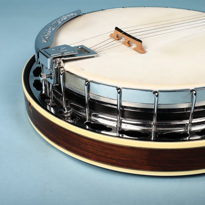 Alvarez Bow Tie Seahorse Deluxe 1970s Banjo - Maple