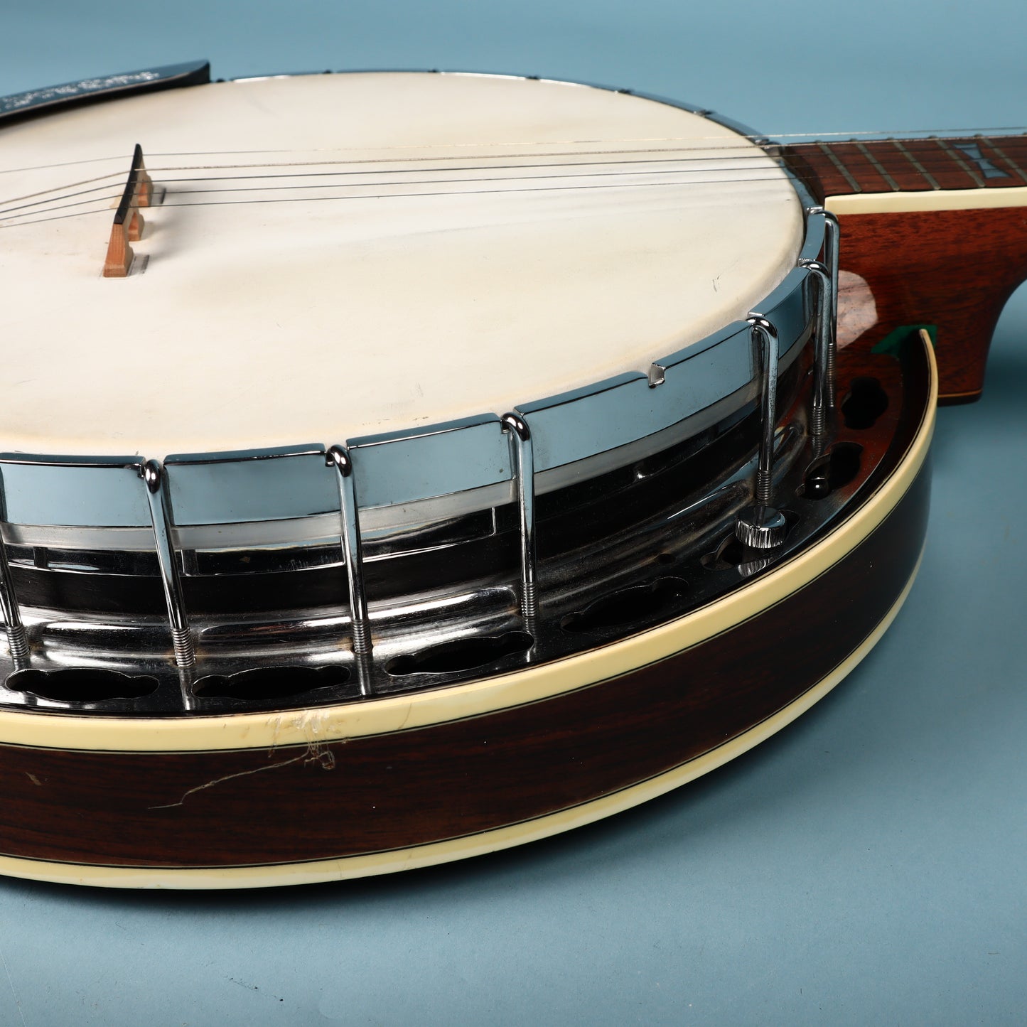 Alvarez Bow Tie Seahorse Deluxe 1970s Banjo - Maple