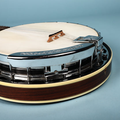 Alvarez Bow Tie Seahorse Deluxe 1970s Banjo - Maple