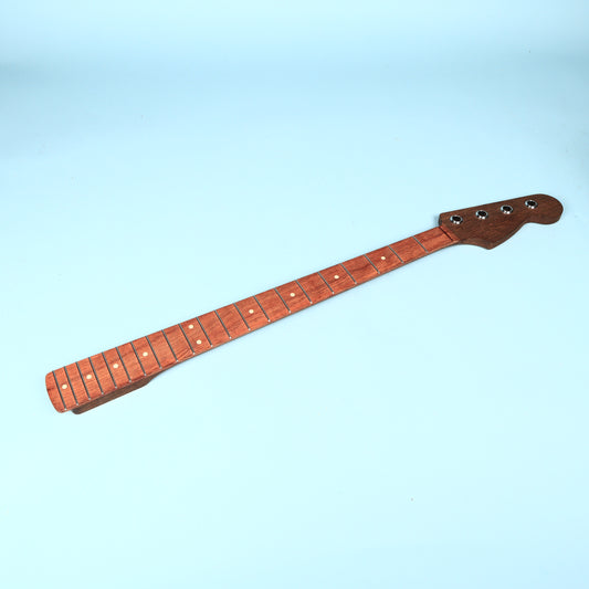 Warmoth Wenge 4-String P J Bass Guitar Neck Pau Ferro Fretboard