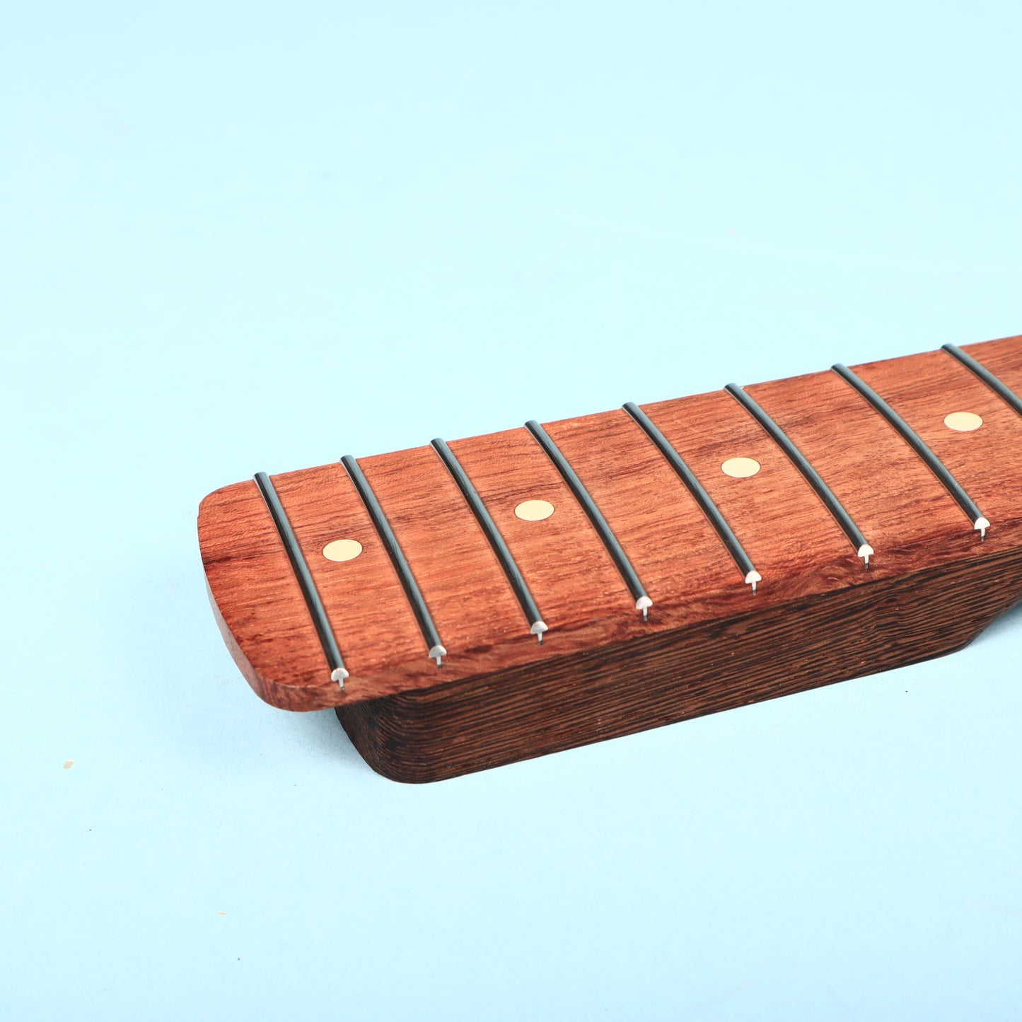 Warmoth Wenge 4-String P J Bass Guitar Neck Pau Ferro Fretboard