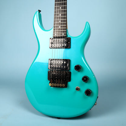 1989 Carvin Pearl Green DC-127 Electric Guitar
