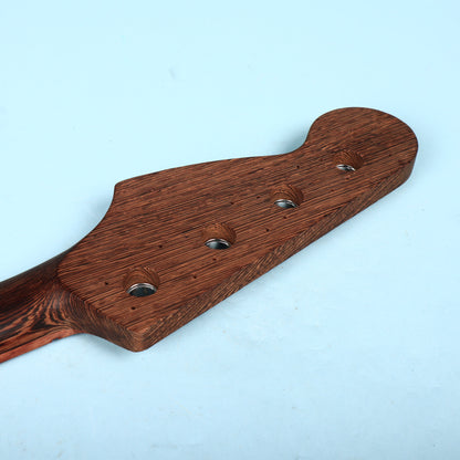 Warmoth Wenge 4-String P J Bass Guitar Neck Pau Ferro Fretboard