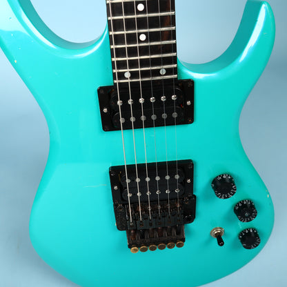 1989 Carvin Pearl Green DC-127 Electric Guitar