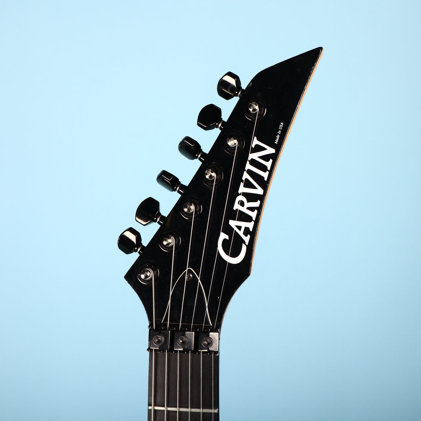 1989 Carvin Pearl Green DC-127 Electric Guitar