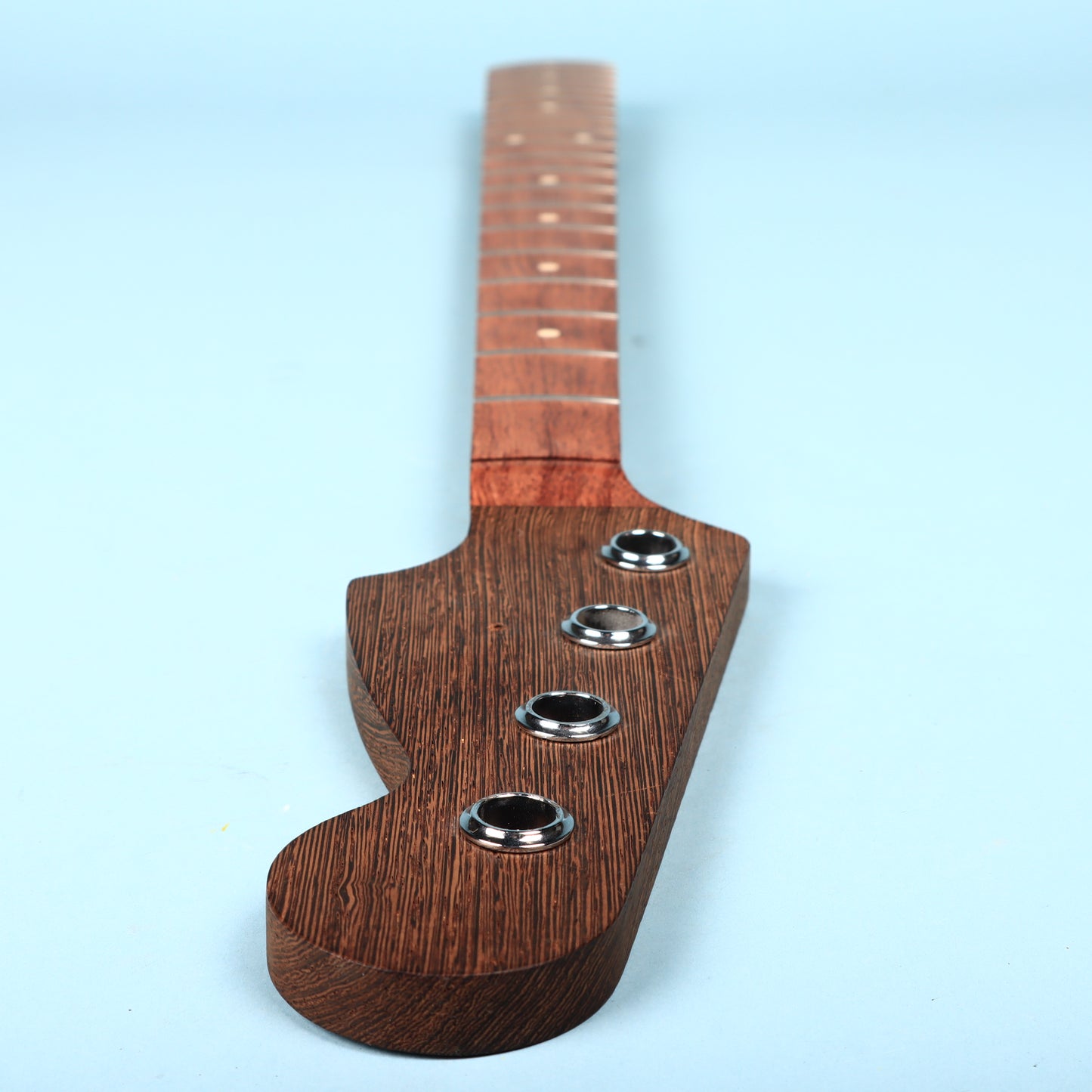 Warmoth Wenge 4-String P J Bass Guitar Neck Pau Ferro Fretboard