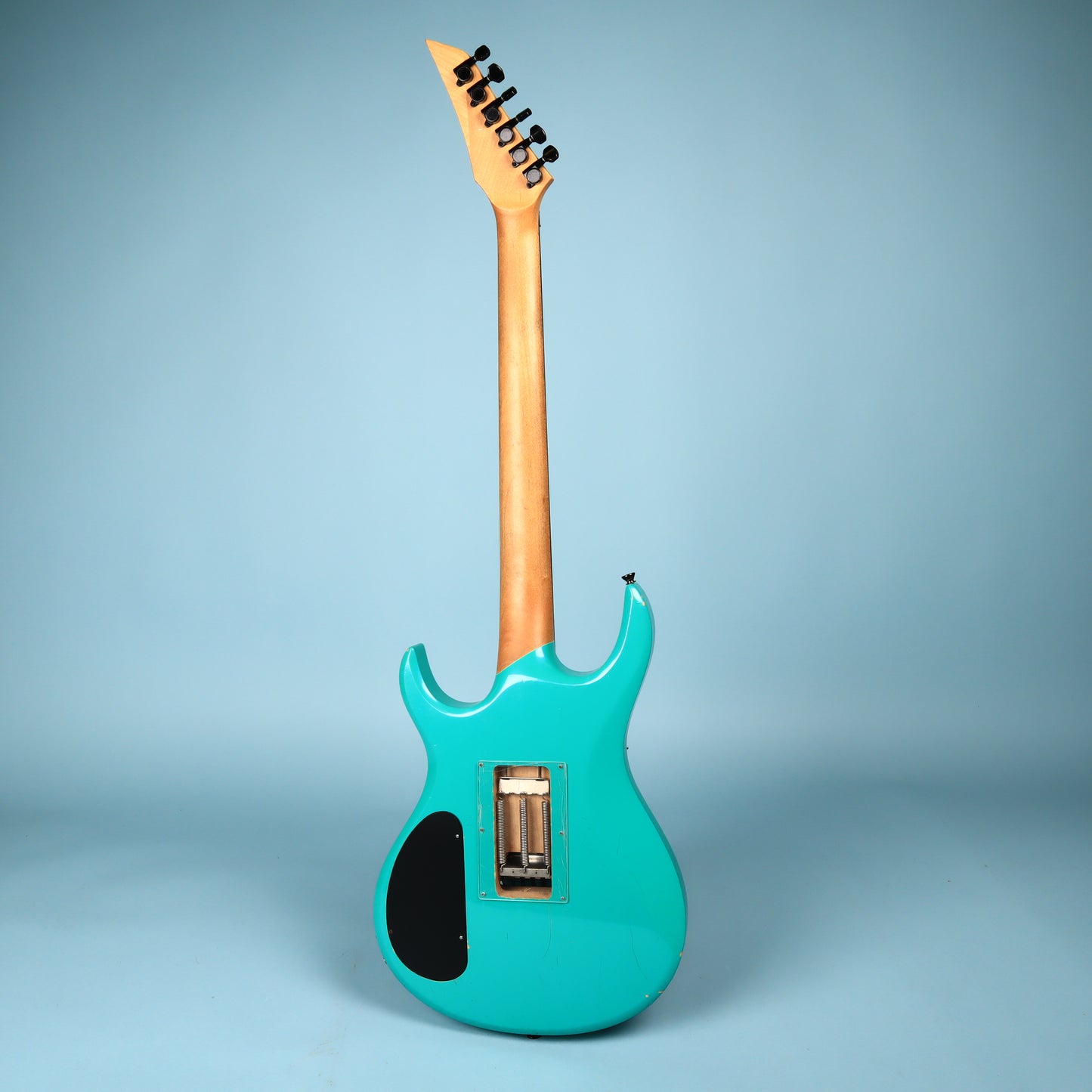 1989 Carvin Pearl Green DC-127 Electric Guitar