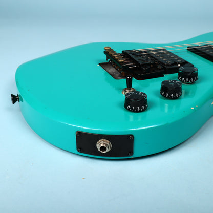 1989 Carvin Pearl Green DC-127 Electric Guitar