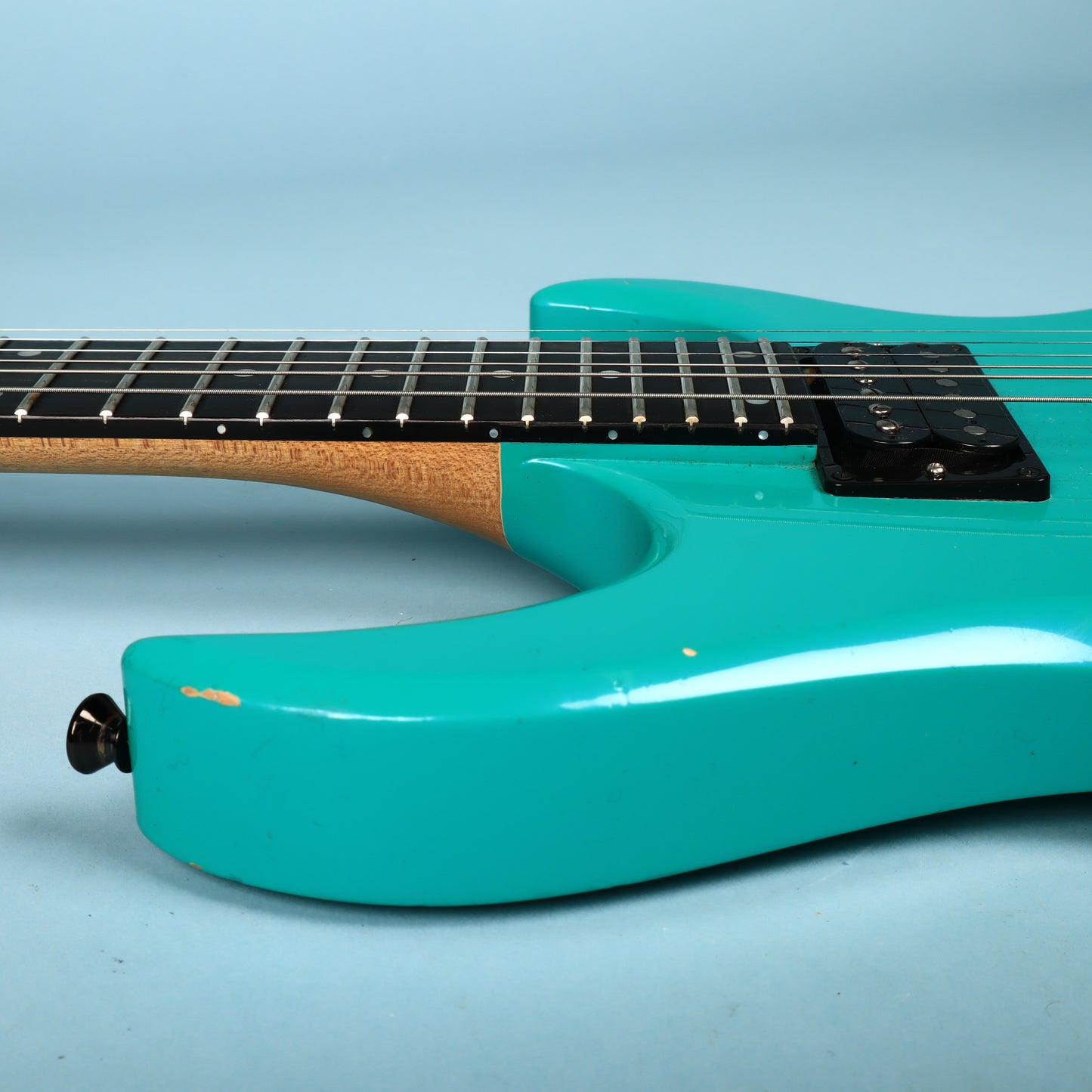 1989 Carvin Pearl Green DC-127 Electric Guitar