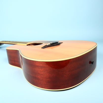 Yamaha FG820-12 Dreadnought 12 String Acoustic Guitar Solid Spruce Top Natural
