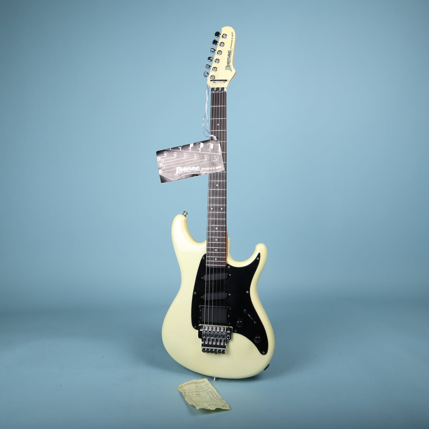 1986 Ibanez RG440 Pearl Electric Guitar Japan MIJ w/ Original Paperwork