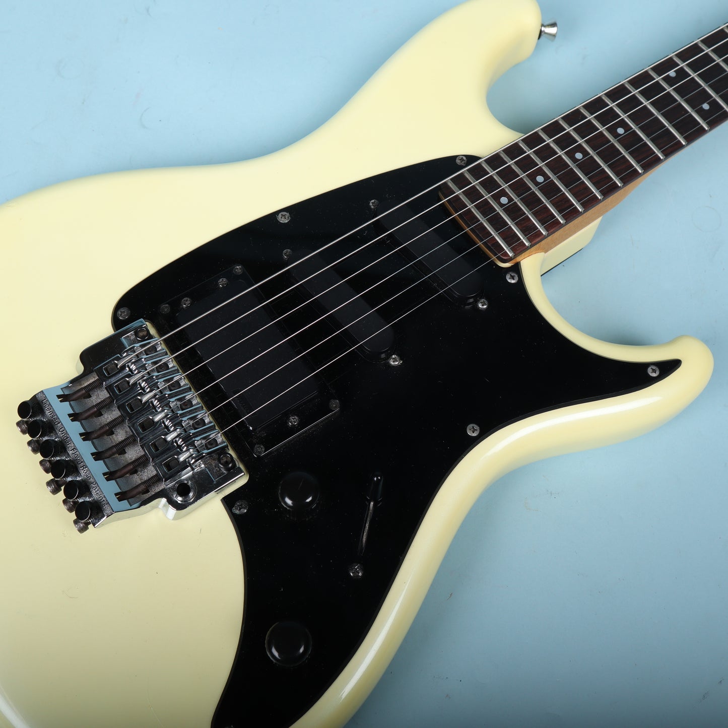 1986 Ibanez RG440 Pearl Electric Guitar Japan MIJ w/ Original Paperwork