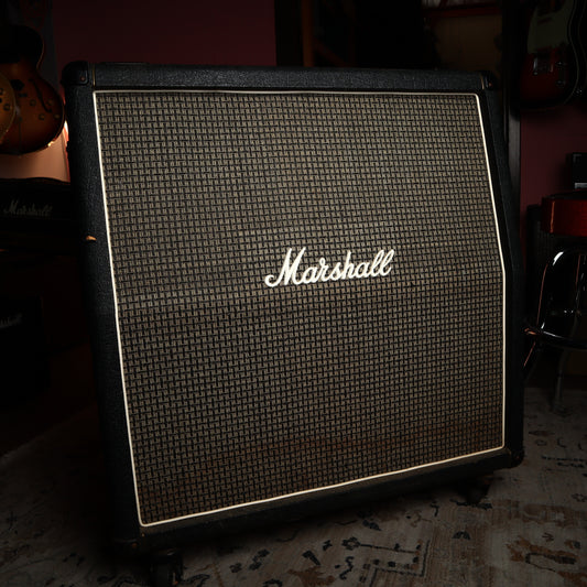 Vintage Marshall 4x12 1970s Rola Cabinet Slant Cab England