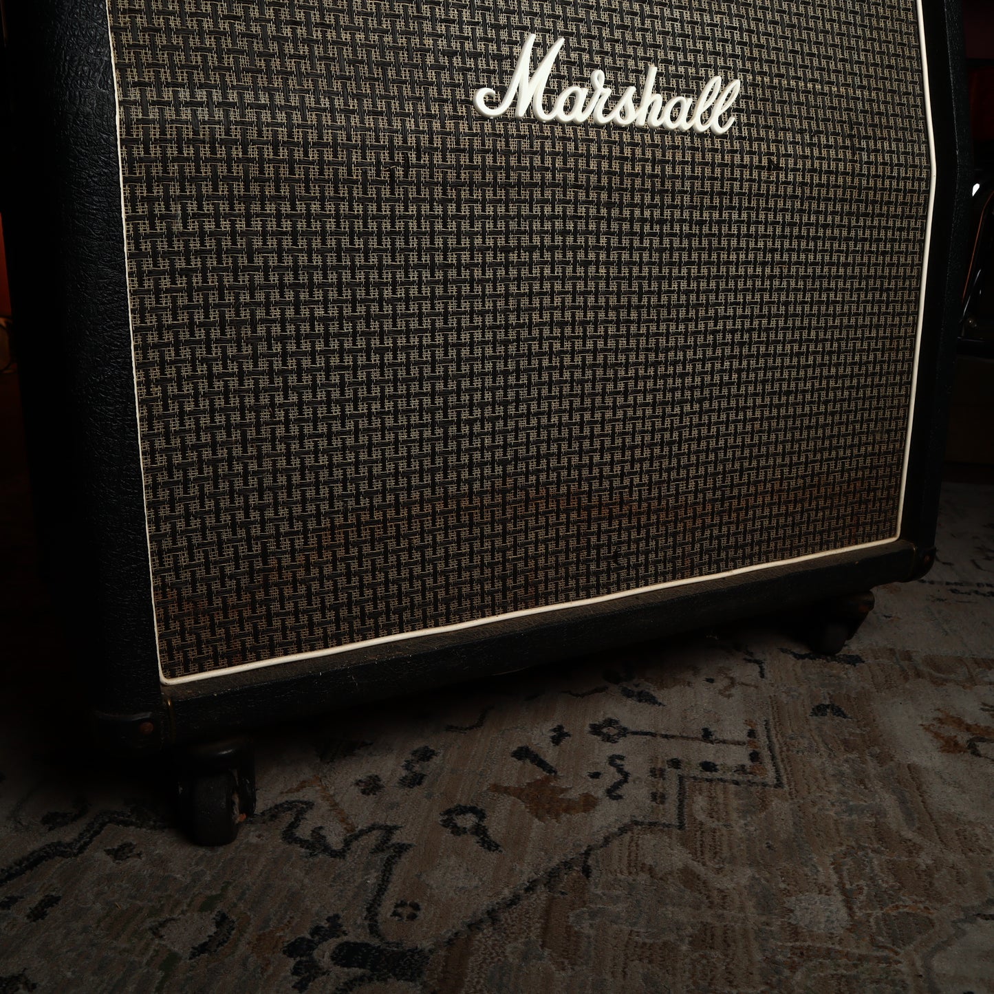 Vintage Marshall 4x12 1970s Rola Cabinet Slant Cab England