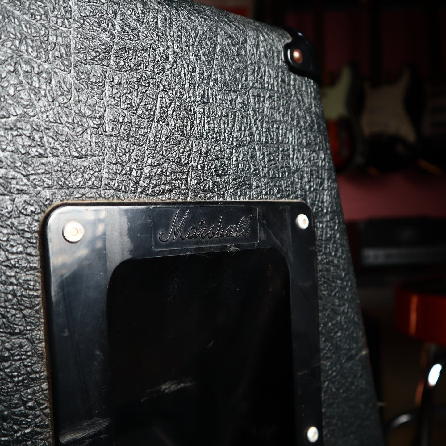 Vintage Marshall 4x12 1970s Rola Cabinet Slant Cab England