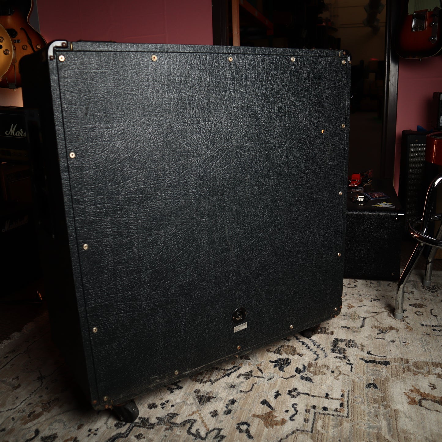 Vintage Marshall 4x12 1970s Rola Cabinet Slant Cab England
