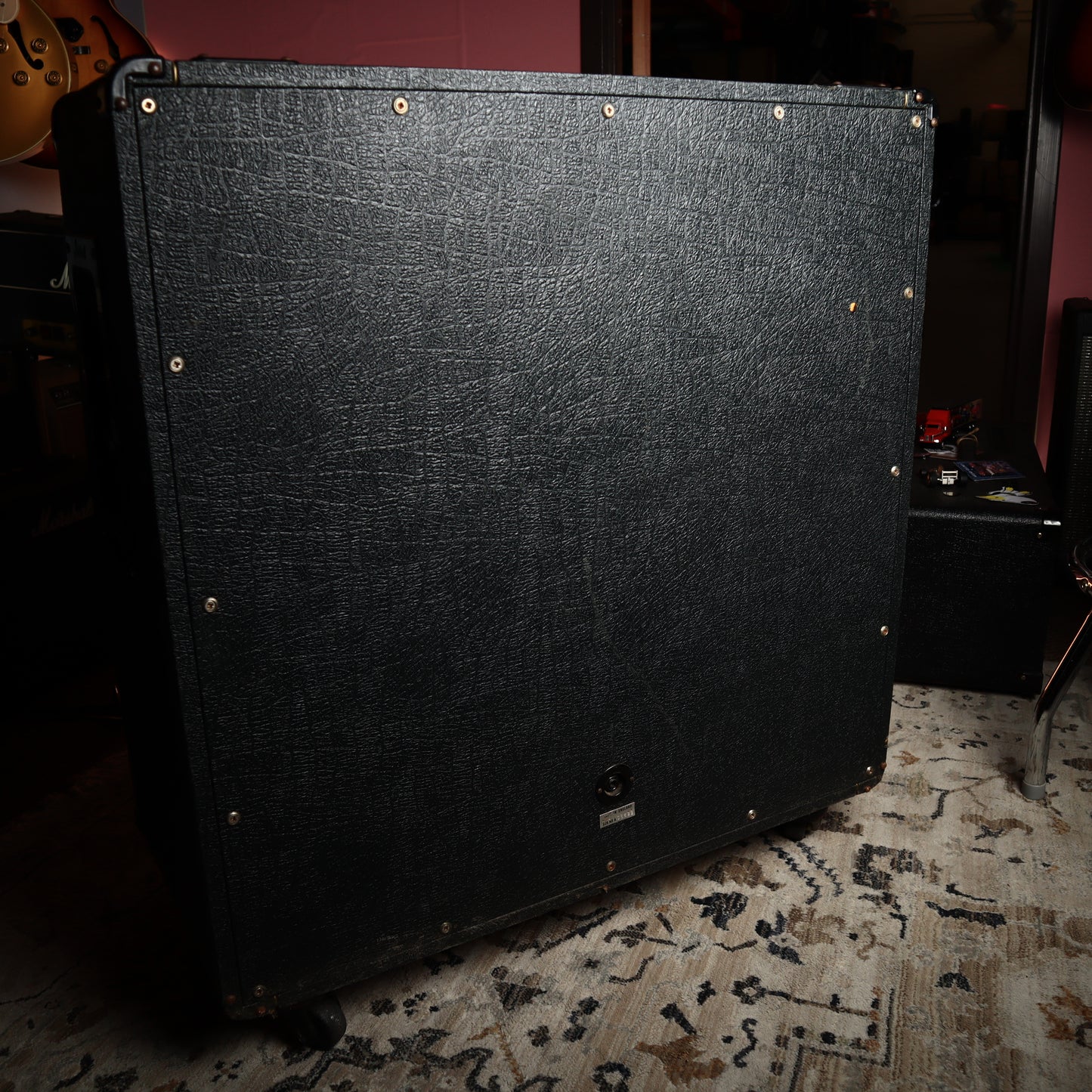 Vintage Marshall 4x12 1970s Rola Cabinet Slant Cab England