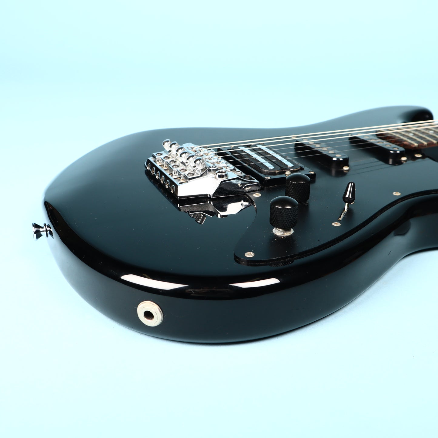 1985 Ibanez Back to The Future RS440 Roadstar Black Electric Guitar