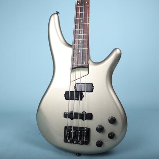 2000 Ibanez Grey Nickel SR800 Soundgear Bass Guitar Japan FujiGen