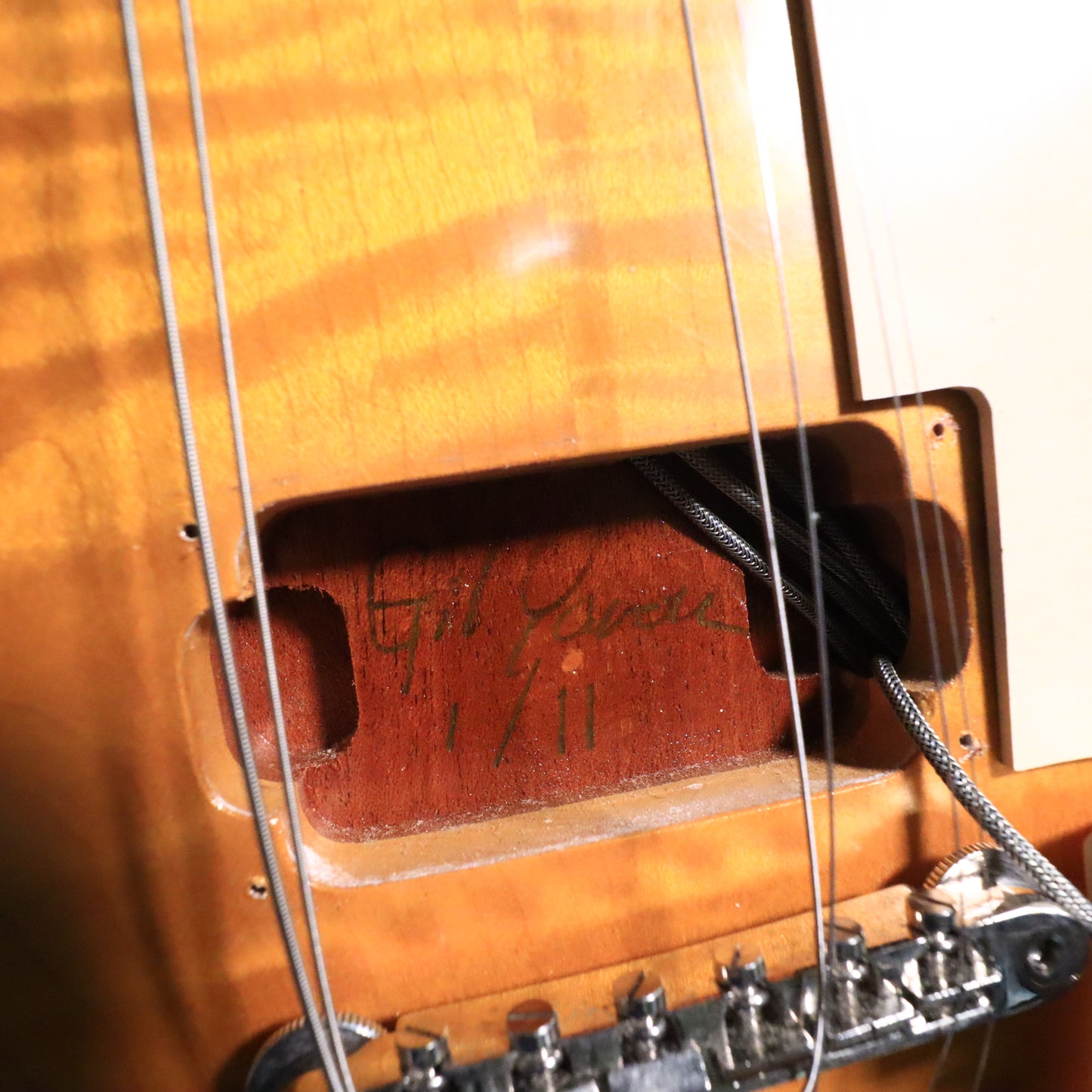 2011 Gil Yaron LP Single Cut 59' Electric Guitar