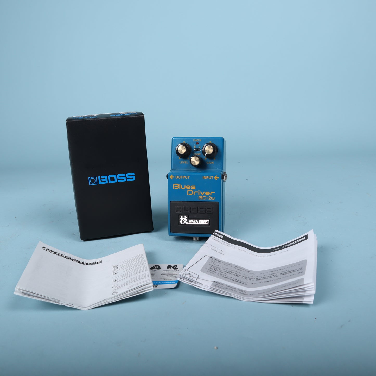 BOSS BD-2w Blues Driver Waza Craft Pedal