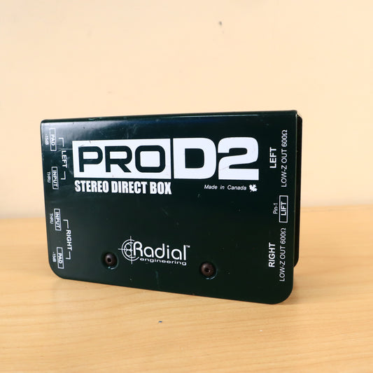 Radial Engineering ProD2 Passive Stereo Direct Box D2