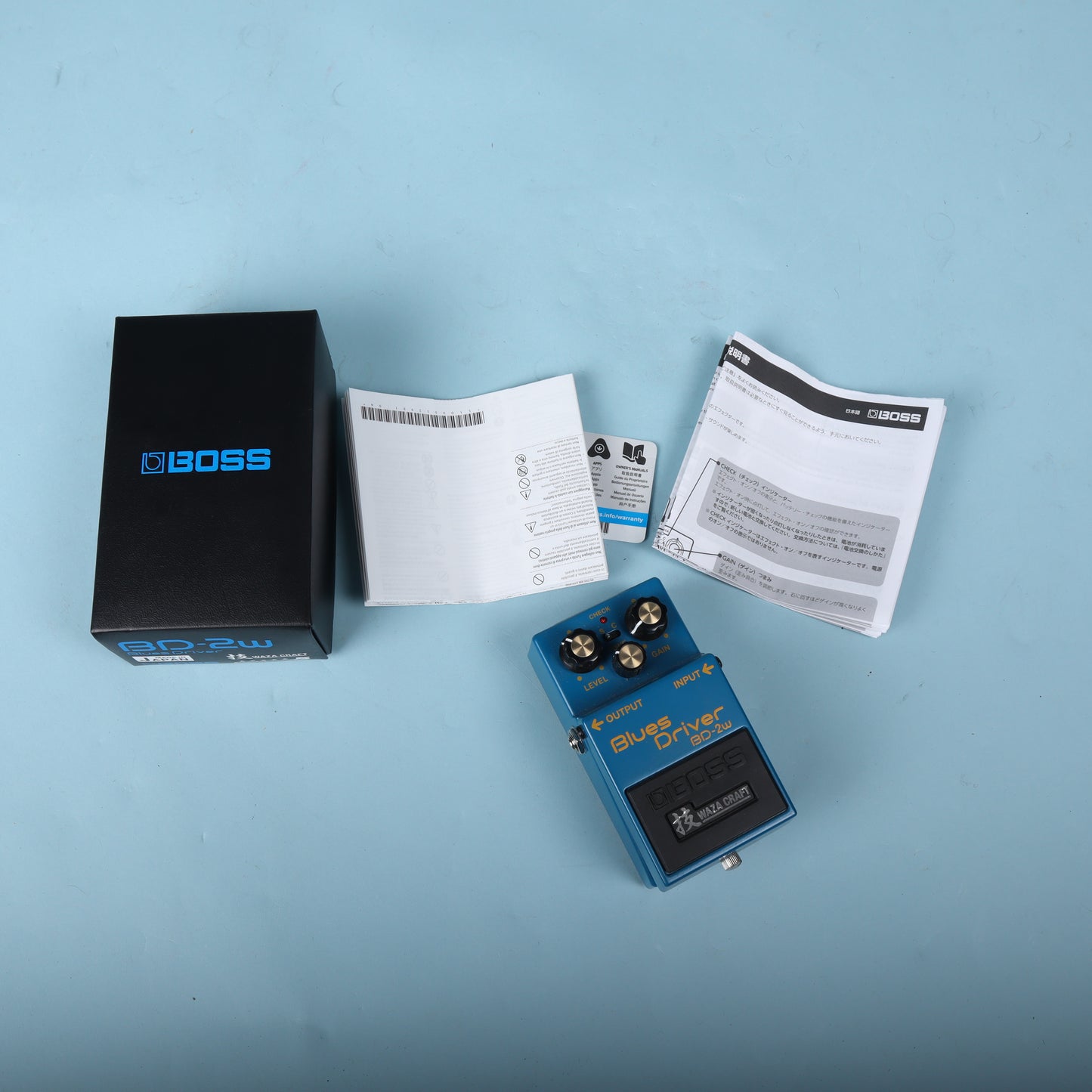 BOSS BD-2w Blues Driver Waza Craft Pedal