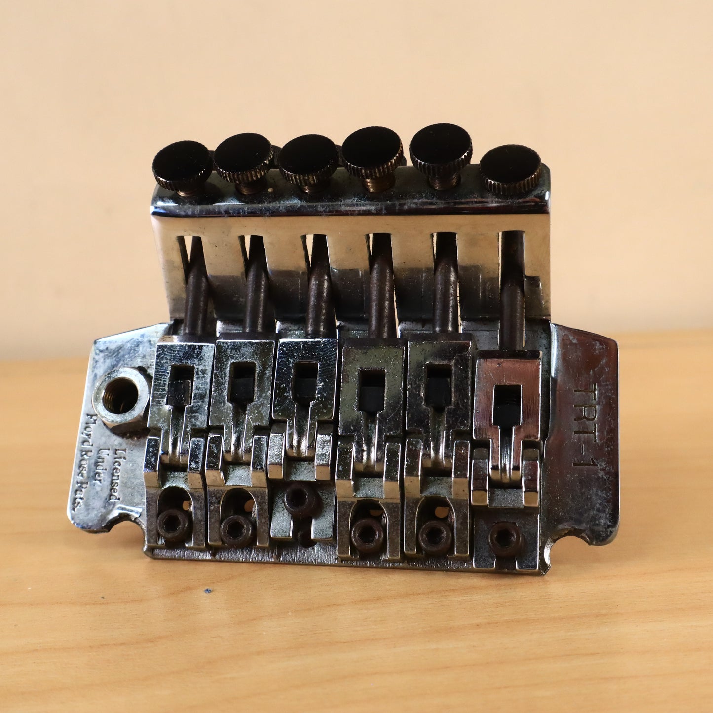 Takeuchi Japan TRT-1 Floyd Rose Locking Bridge Chrome