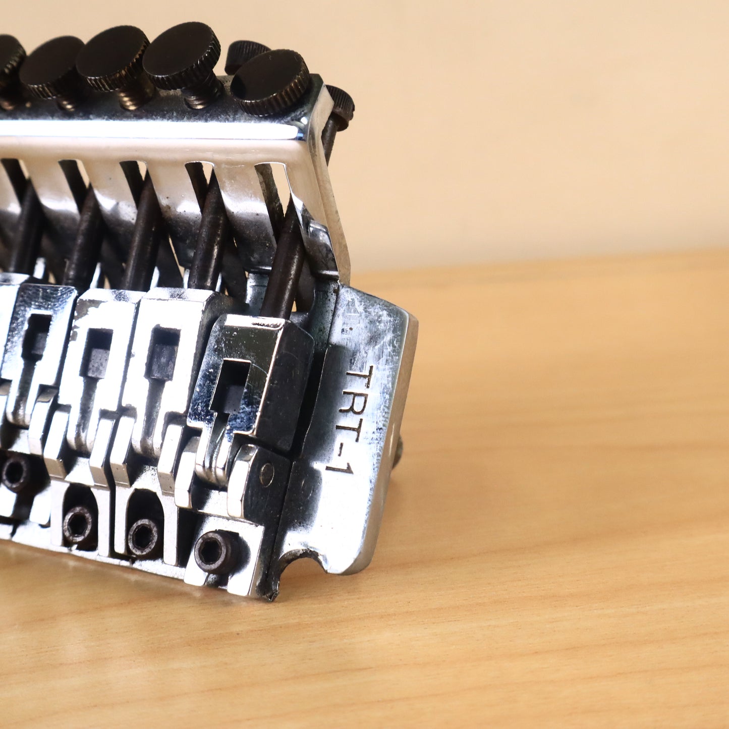 Takeuchi Japan TRT-1 Floyd Rose Locking Bridge Chrome