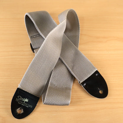 Straps Unlimited Inc. Silver Woven Guitar Strap Delray Beach Florida