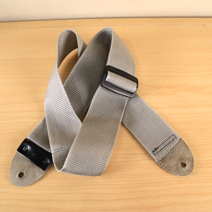Straps Unlimited Inc. Silver Woven Guitar Strap Delray Beach Florida