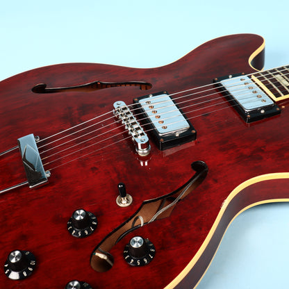 1976 Gibson ES-335TD Semi-Hollow Electric Guitar Red Wine