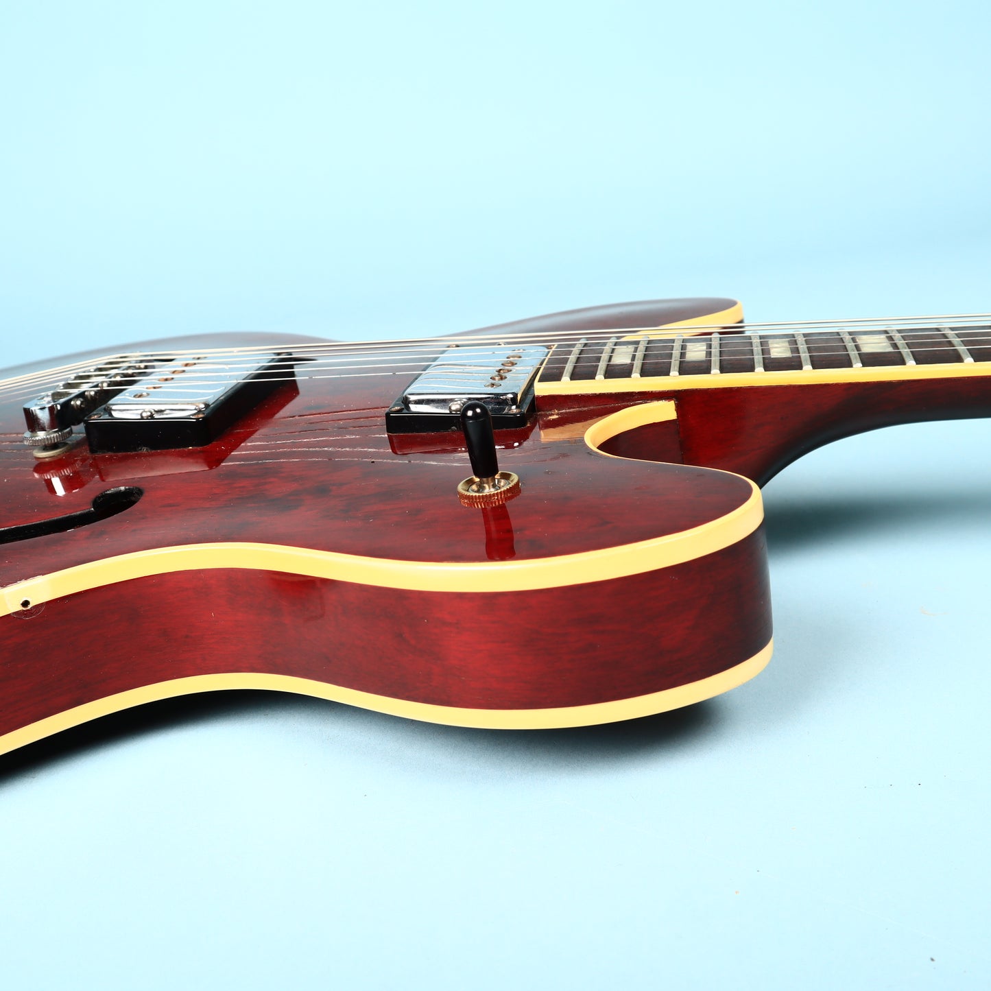 1976 Gibson ES-335TD Semi-Hollow Electric Guitar Red Wine