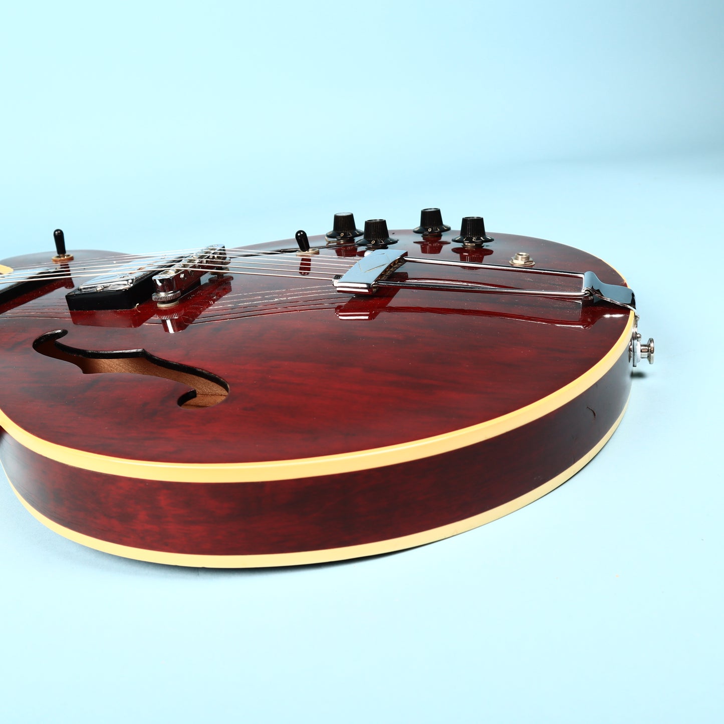 1976 Gibson ES-335TD Semi-Hollow Electric Guitar Red Wine