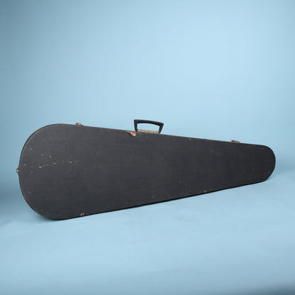 Vintage Vox Teardrop Bass Guitar Violin Case "Leo's Music Oakland Ca"