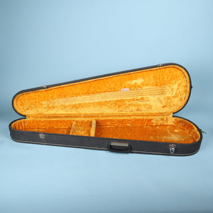 Vintage Vox Teardrop Bass Guitar Violin Case "Leo's Music Oakland Ca"