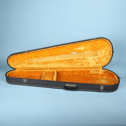 Vintage Vox Teardrop Bass Guitar Violin Case "Leo's Music Oakland Ca"
