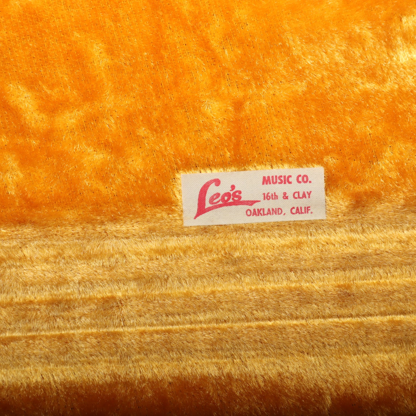 Vintage Vox Teardrop Bass Guitar Violin Case "Leo's Music Oakland Ca"