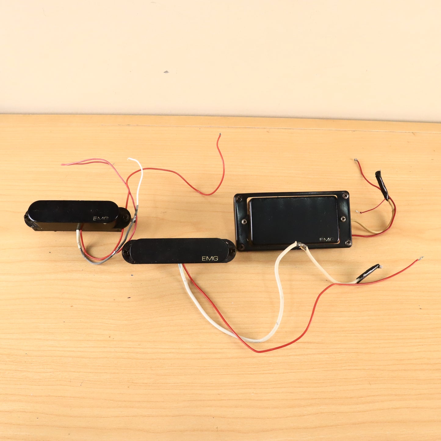 Vintage 1980s EMG 81 SA Active HSS Guitar Humbucker Set