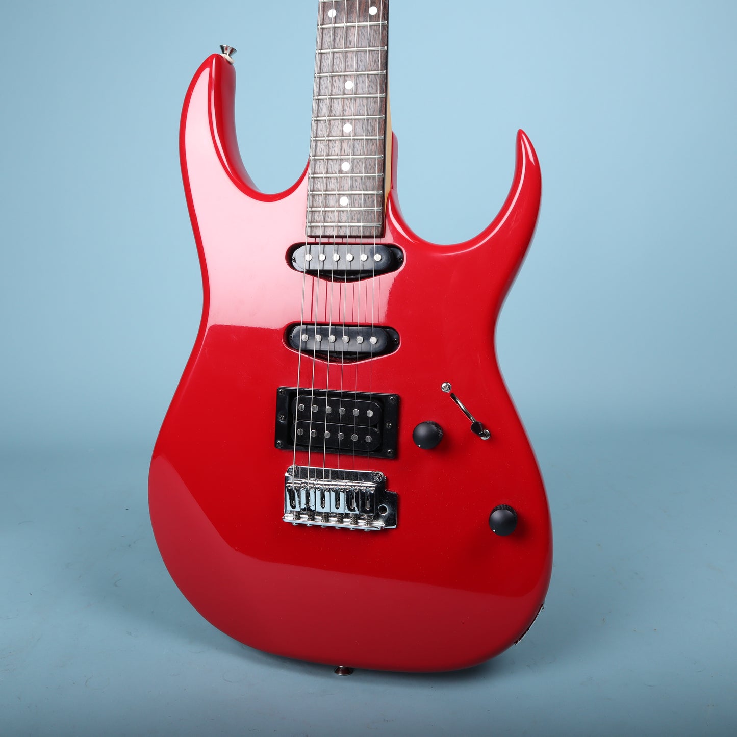 1989 Ibanez EX Series EX-140 Ferrari Red Electric Guitar *Excellent Cond*